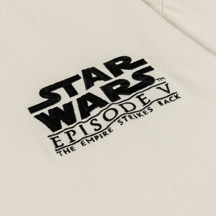 Star Wars By Shoe Palace Starfighter Mens Short Sleeve Shirt (Cream/Black)