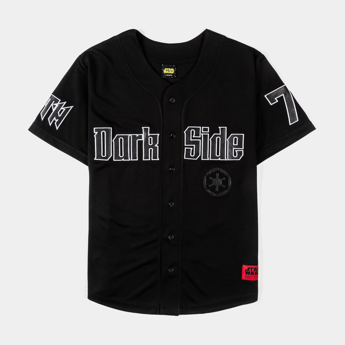 Star Wars By Shoe Palace Vader Baseball Mens Jersey (Black/White)