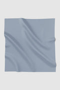 sunday basic square scarf in cloud denim by buttonscarves