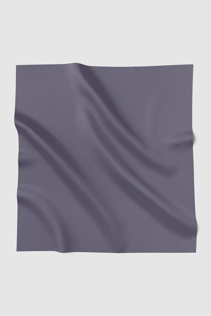 sunday basic square scarf in indigo by buttonscarves