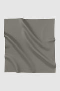 sunday basic square scarf in iron by buttonscarves