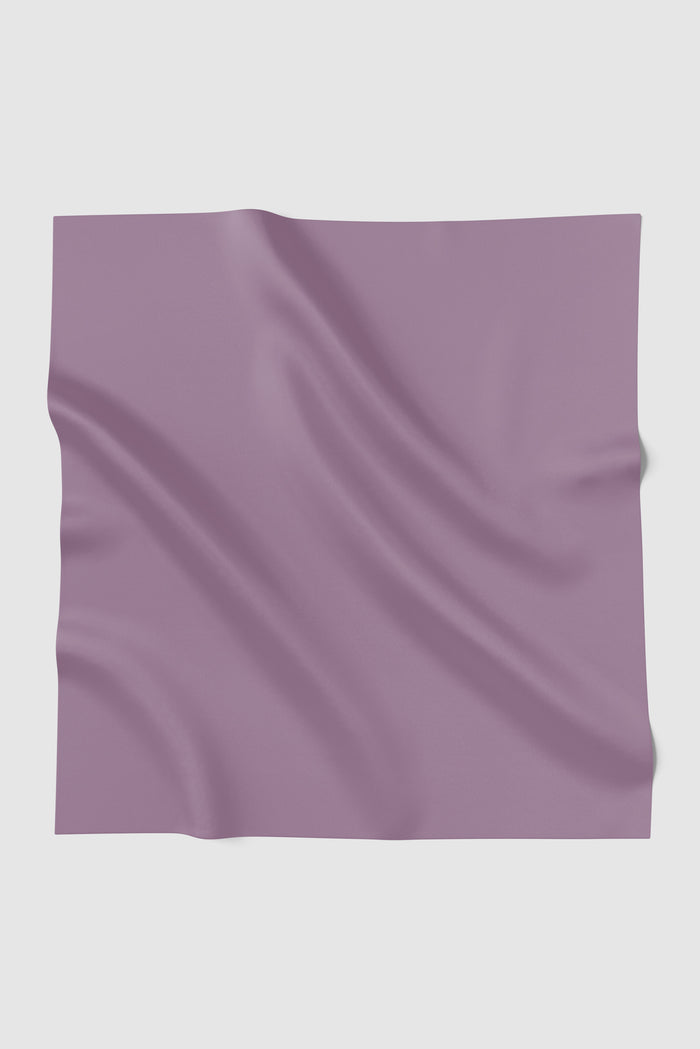 sunday basic square scarf in lilac by buttonscarves