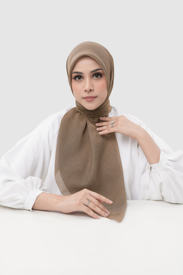 sunday basic square scarf in meadow by buttonscarves front view