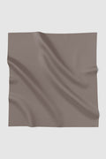 sunday basic square scarf in mocha by buttonscarves