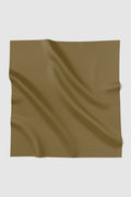 sunday basic square scarf in olive by buttonscarves