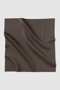 sunday basic square scarf in seal brown by buttonscarves