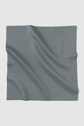 sunday basic square scarf in soft marine by buttonscarves