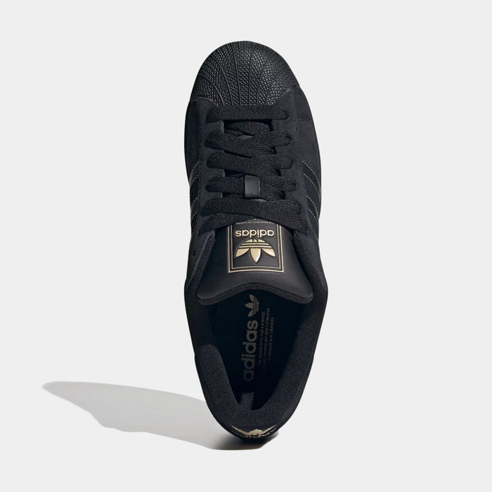 Superstar II Mens Lifestyle Shoes (Core Black/Core Balck/Stone Khaki)