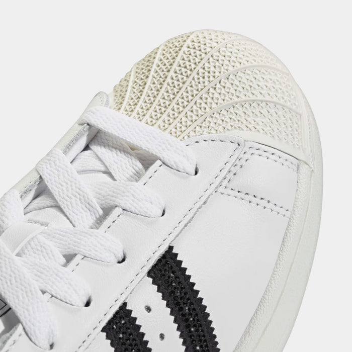Superstar II Rhinestone Womens Lifestyle Shoes (Cloud White/Core Black/Off White)