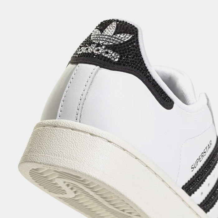 Superstar II Rhinestone Womens Lifestyle Shoes (Cloud White/Core Black/Off White)