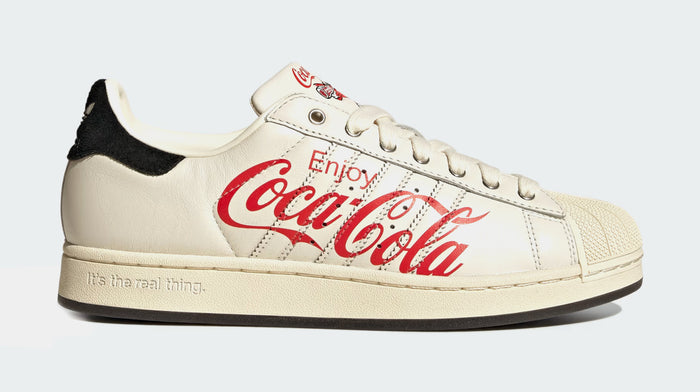 Superstar II x Coca Cola Mens Lifestyle Shoes (Core White/Core Black/Cream White)