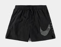 Swim Breaker 7" Lined Volley Mens Shorts (Black/Gray)