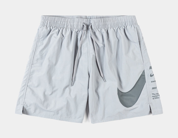 Swim Breaker 7" Lined Volley Mens Shorts (Gray)