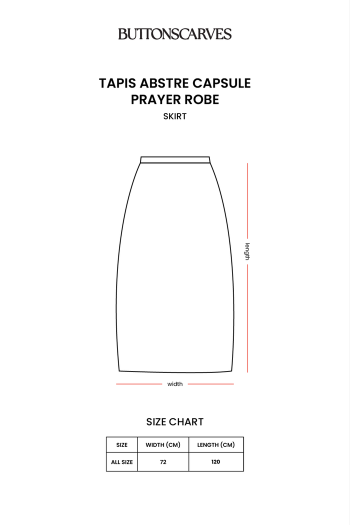 Tapis Abstre Capsule Prayer Robe - Ash