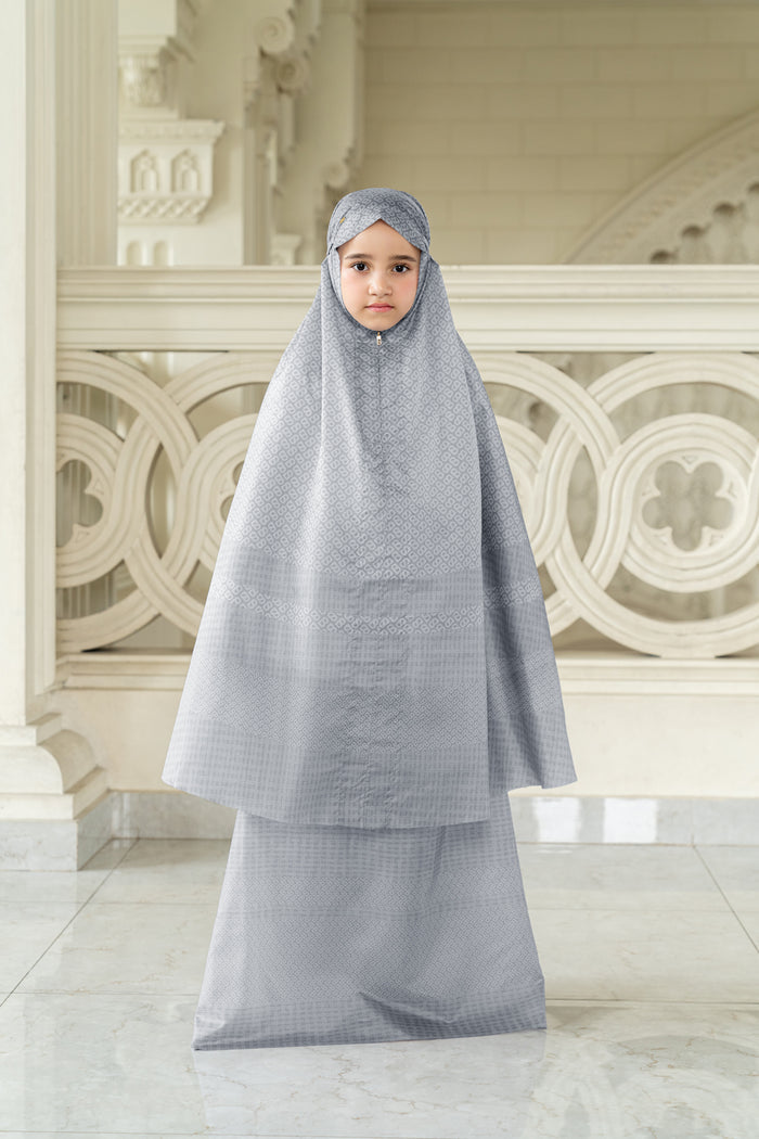 Tapis Abstre Kids Capsule Prayer Robe - Ash