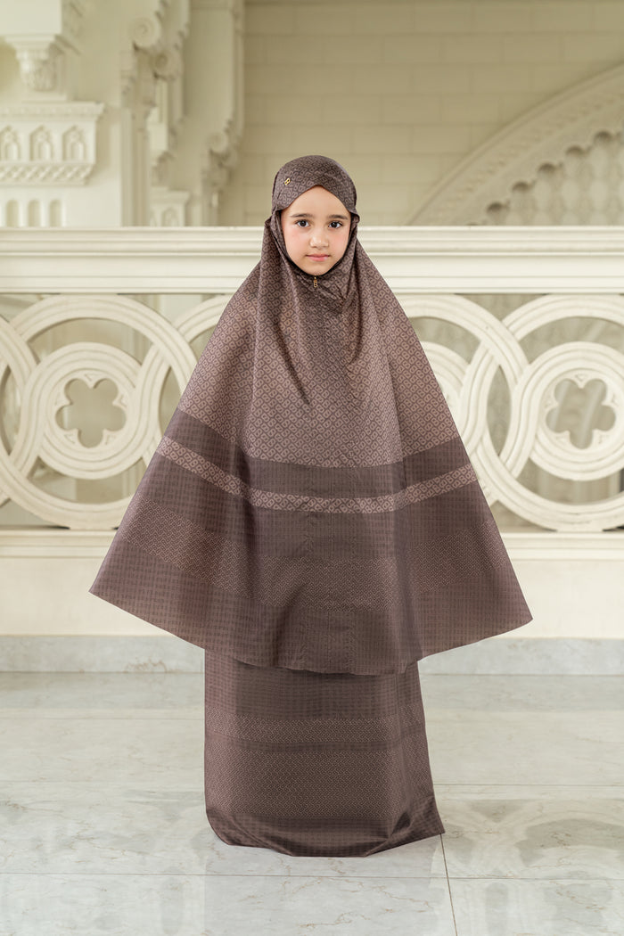 Tapis Abstre Kids Capsule Prayer Robe - Choco