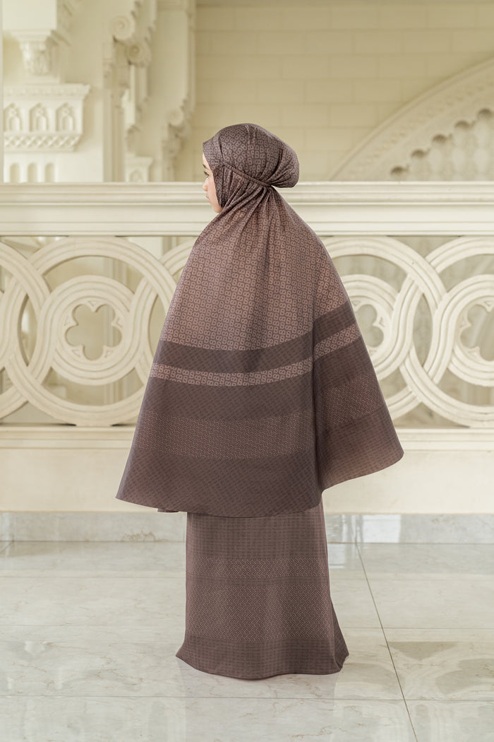 Tapis Abstre Kids Capsule Prayer Robe - Choco