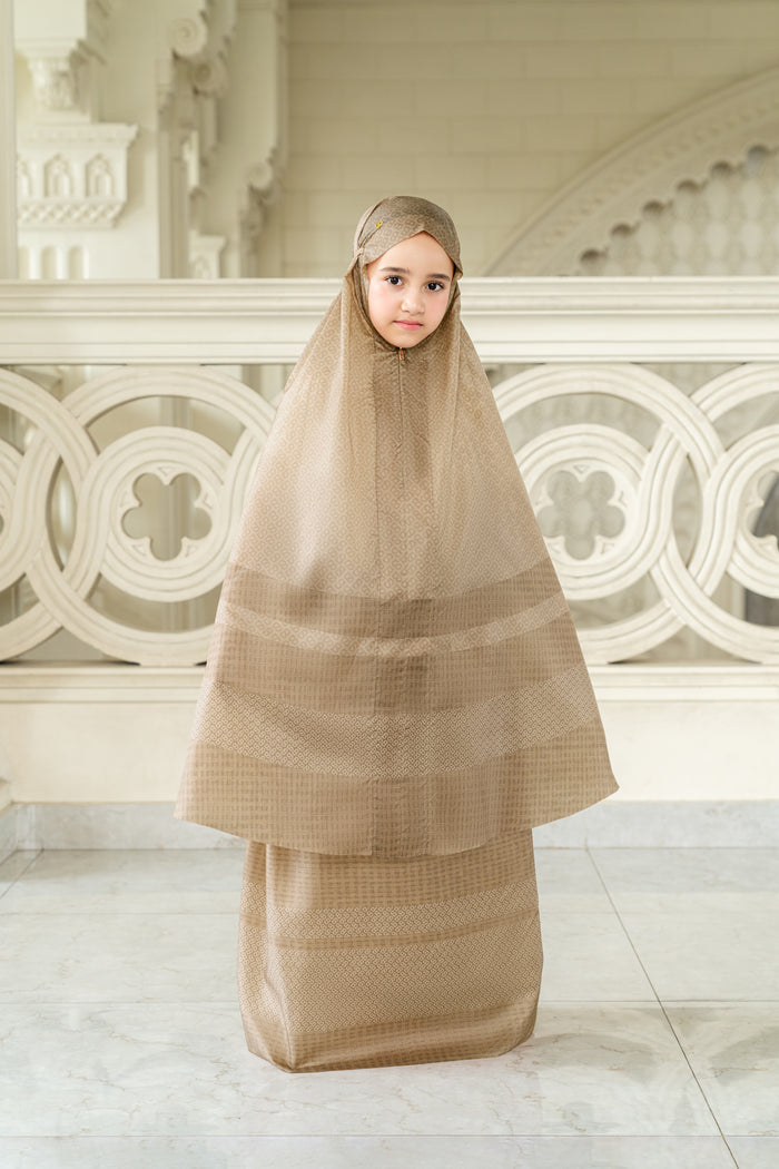 Tapis Abstre Kids Capsule Prayer Robe - Porcini