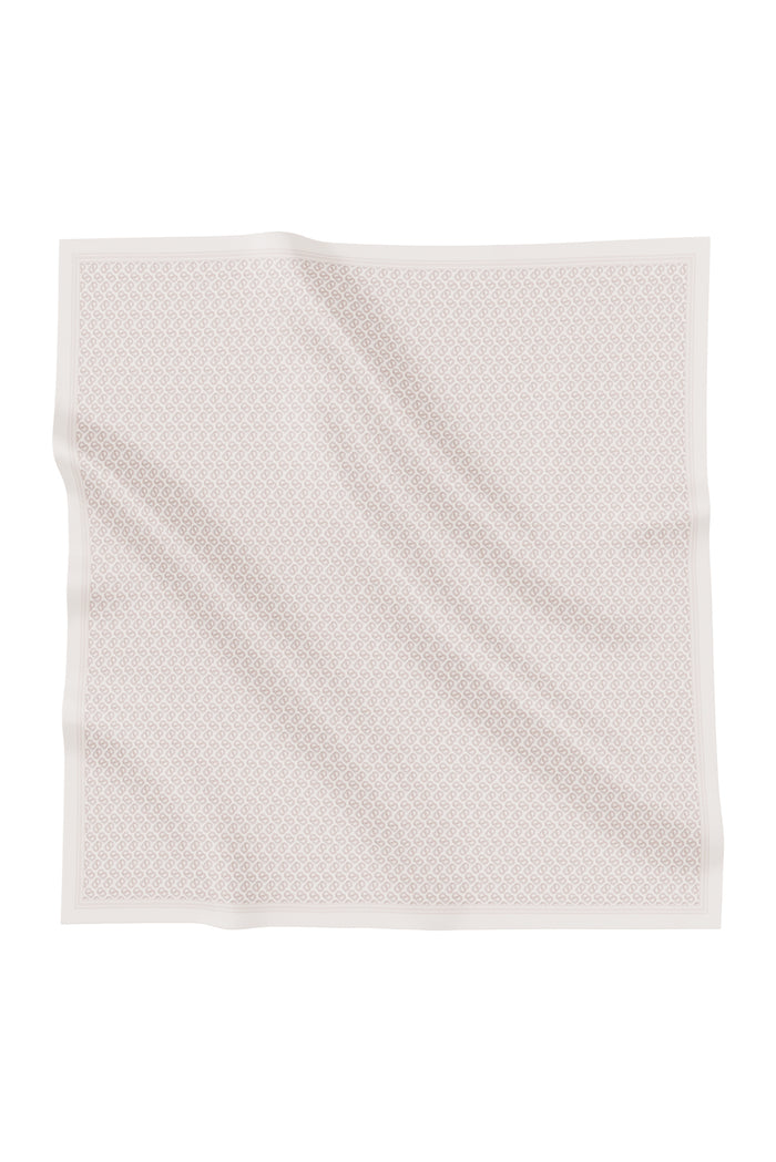 tapis de fleur square scarf in foggy dew by buttonscarves