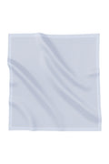 tapis de fleur square scarf in formal gray by buttonscarves