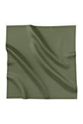 tapis square scarf in avocado by buttonscarves