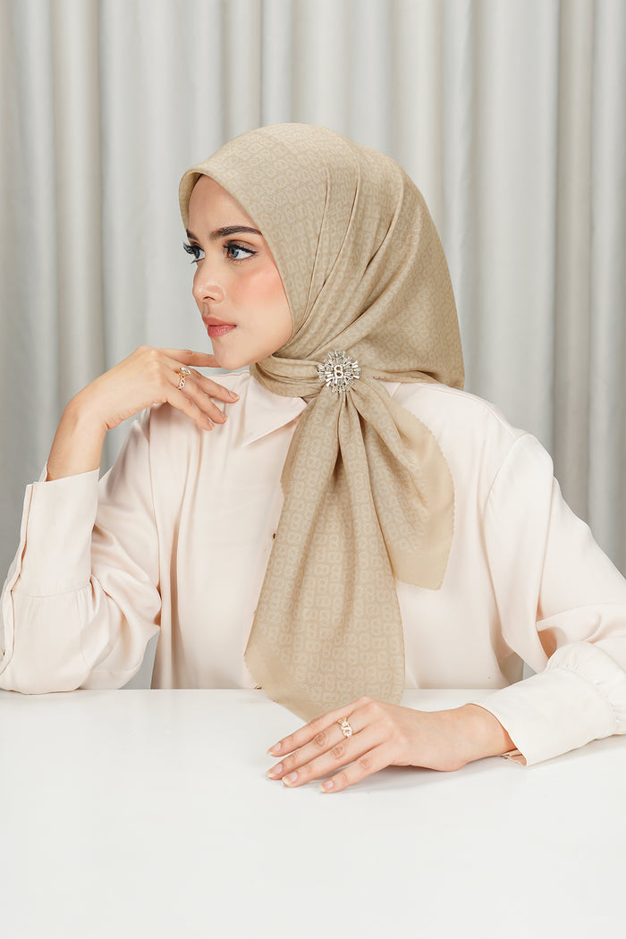 Tapis Square - Beige