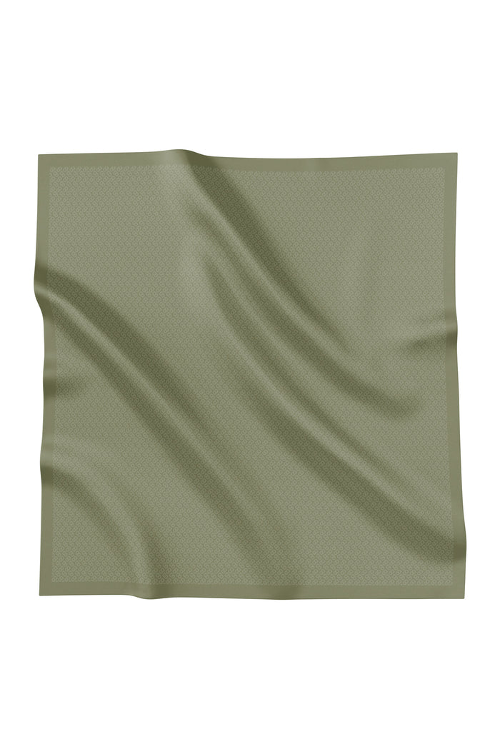 tapis square scarf in boa by buttonscarves