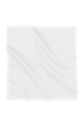tapis square scarf in bright white by buttonscarves