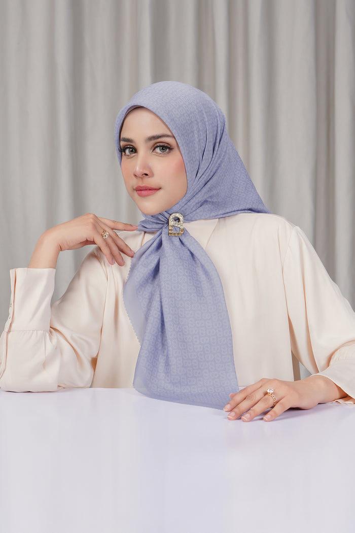 tapis square scarf in cosmic sky by buttonscarves
