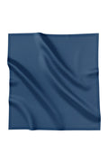 tapis square scarf in estate blue by buttonscarves