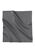 tapis square scarf in gunmetal by buttonscarves