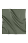 tapis square scarf in pesto by buttonscarves
