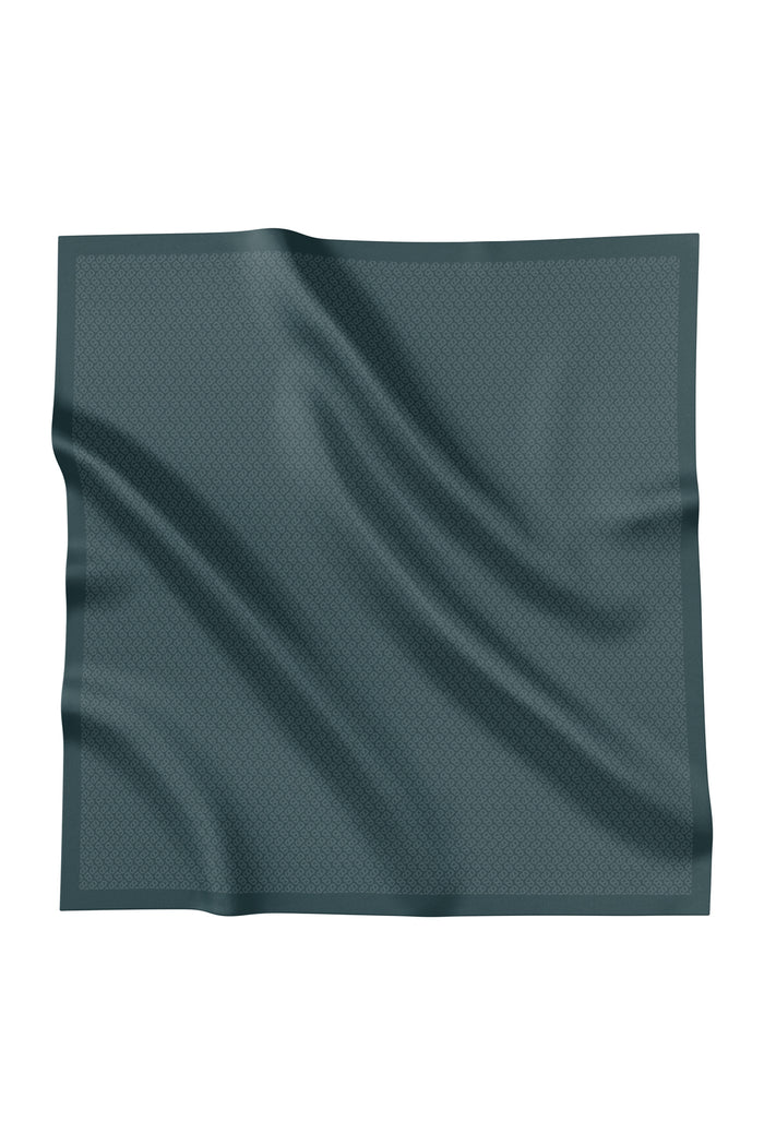 tapis square scarf in rain forest by buttonscarves