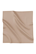tapis square scarf in sand by buttonscarves