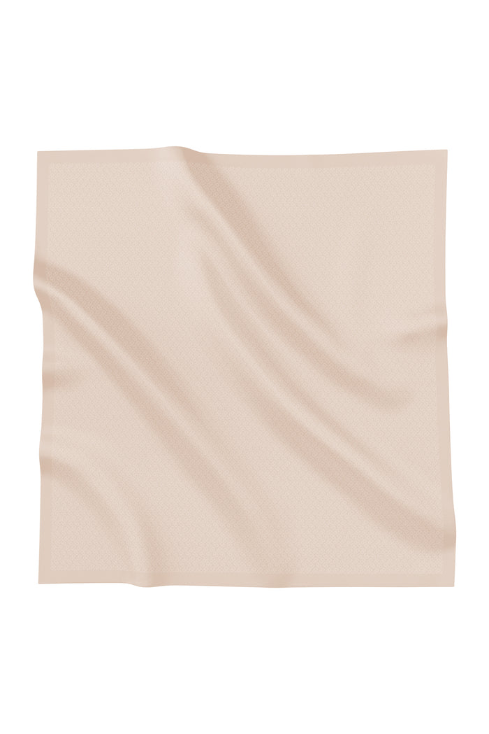 tapis square scarf in wheat by buttonscarves