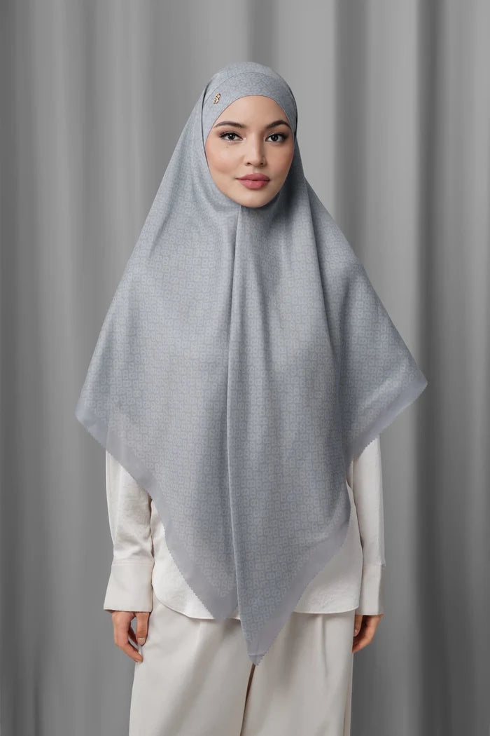 tapis tie back square scarf in alloy by buttonscarves