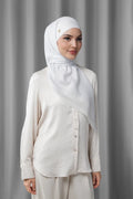 tapis tie back square scarf in bright white by buttonscarves style look