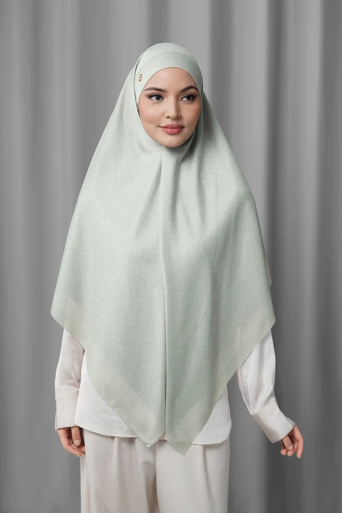 tapis tie back square scarf in cement by buttonscarves