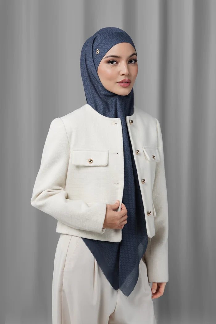 tapis tie back square scarf in naval academy by buttonscarves