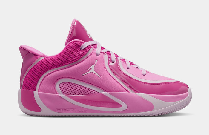 Tatum 4 Grade School Basketball Shoes (China Rose/Active Pink/Regal Pink)