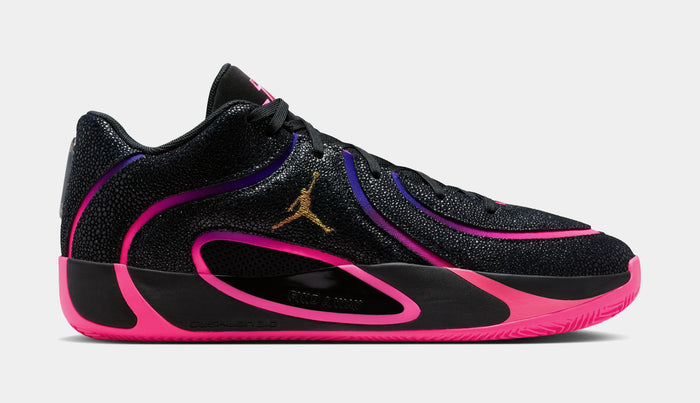 Tatum 4 Smooth Soul Vol.2 Mens Basketball Shoes (Black/Hyper Pink/Fierce Purple)