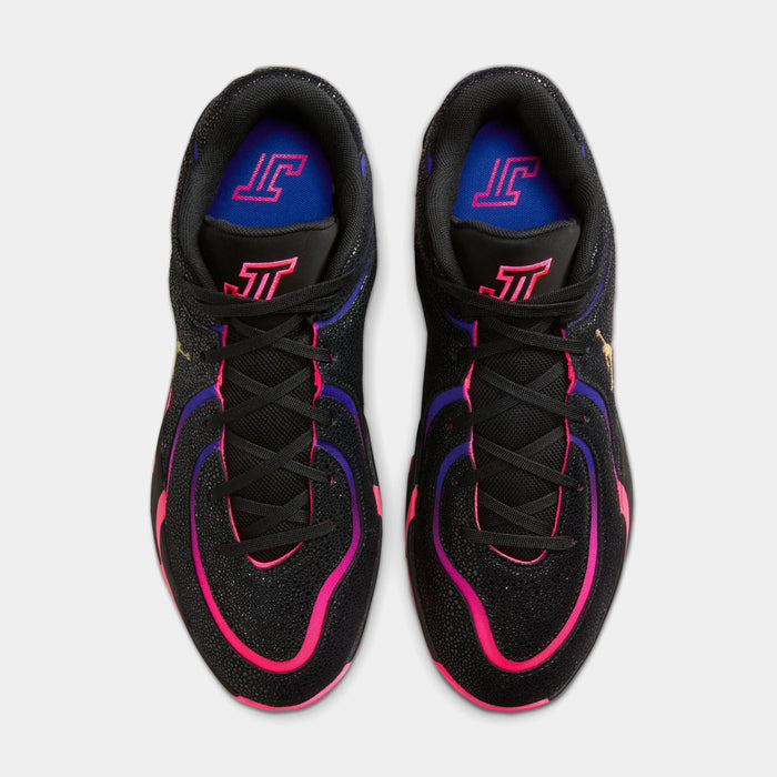 Tatum 4 Smooth Soul Vol.2 Mens Basketball Shoes (Black/Hyper Pink/Fierce Purple)