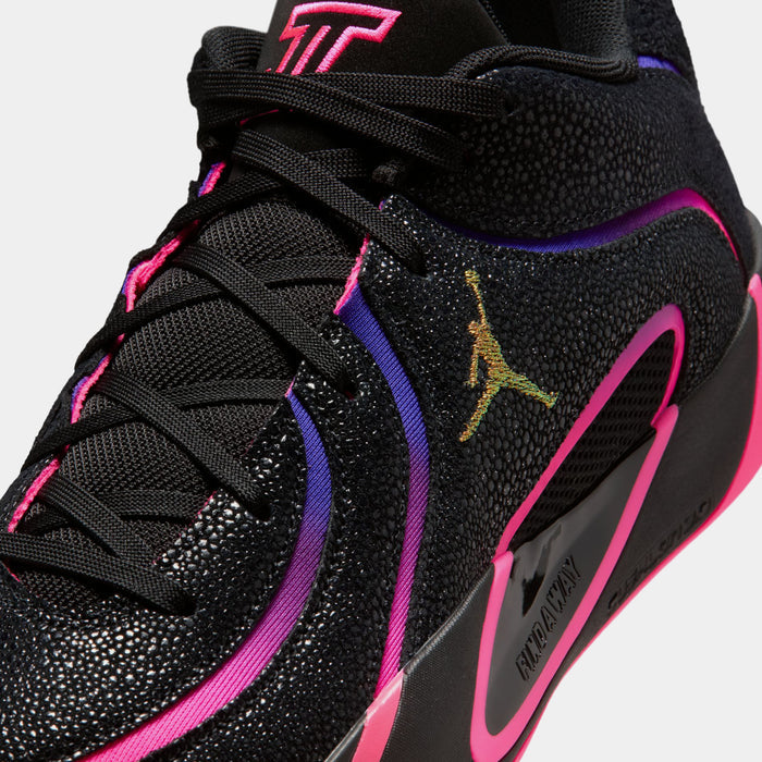 Tatum 4 Smooth Soul Vol.2 Mens Basketball Shoes (Black/Hyper Pink/Fierce Purple)