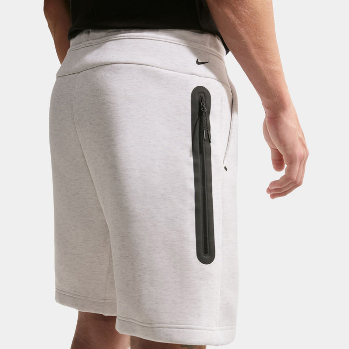 Tech Fleece Mens Shorts (Birch Heather/Black)