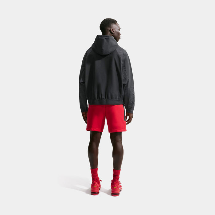 Tech Fleece Mens Shorts (Speed Red/White)