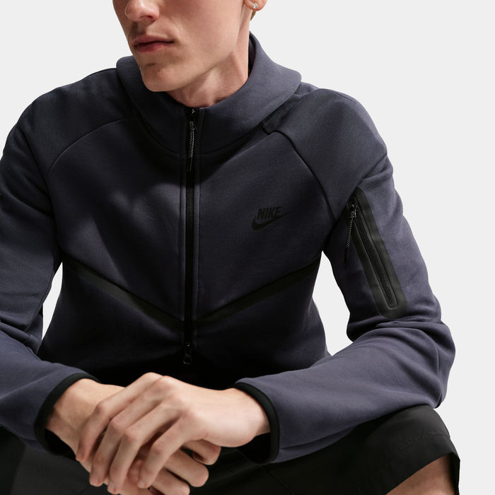 Tech Fleece Windrunner Full Zip Mens Jacket (Gridiron/Black)