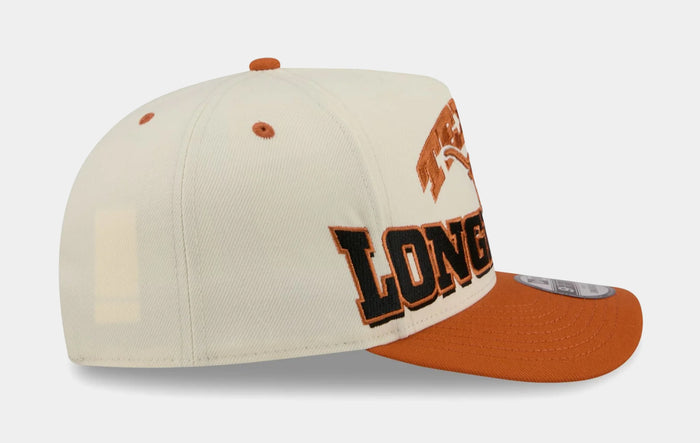 Texas Longhorns Arched 950AF Snapback Mens Hat (Tan/Orange/Black)