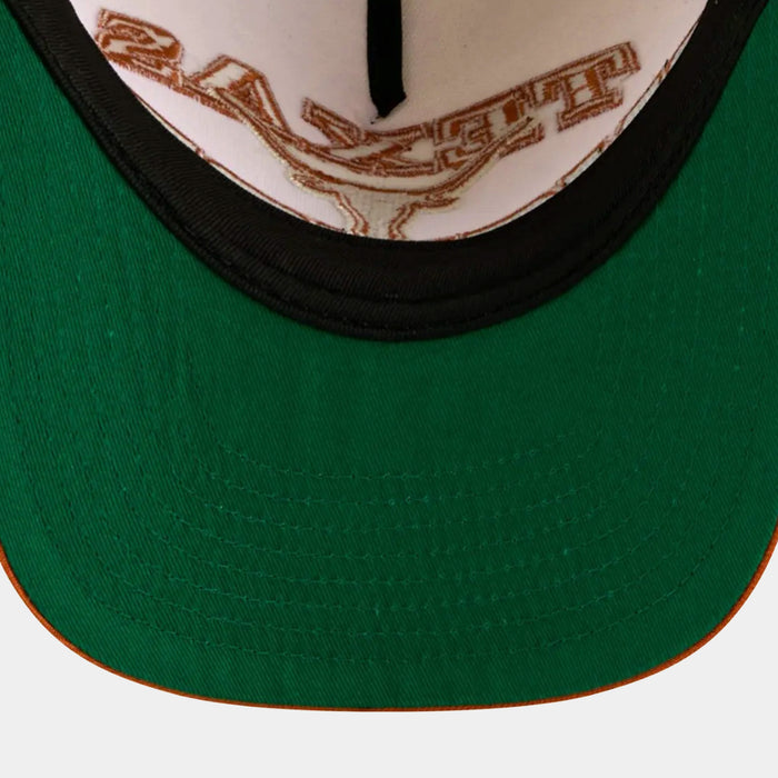 Texas Longhorns Arched 950AF Snapback Mens Hat (Tan/Orange/Black)