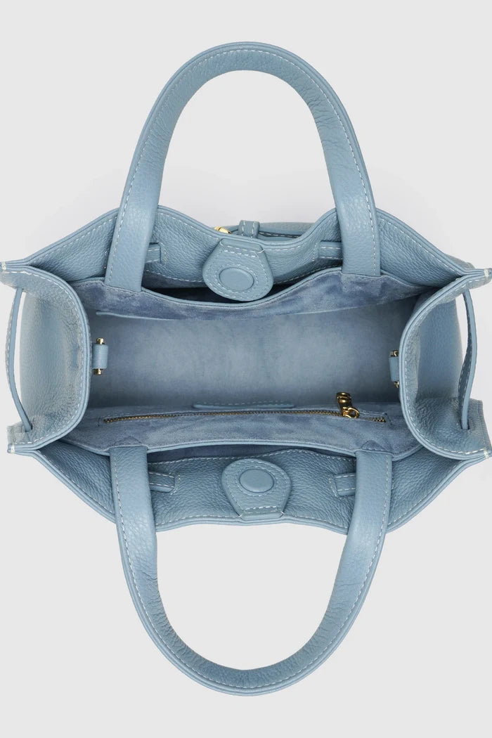 the city bag small in calm by buttonscarves interior compartment