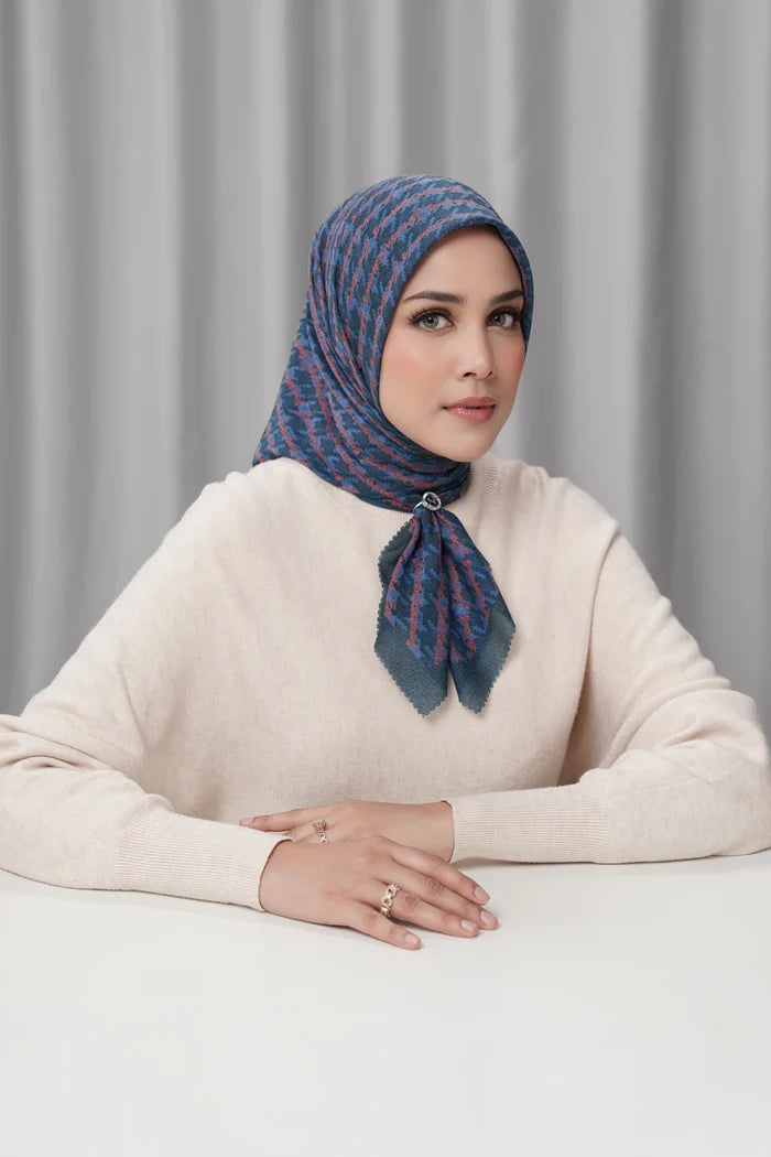 the editor square scarf in broadway by buttonscarves x the devil wears prada 2